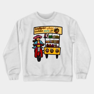 Thai street food vendor Thailand Crewneck Sweatshirt